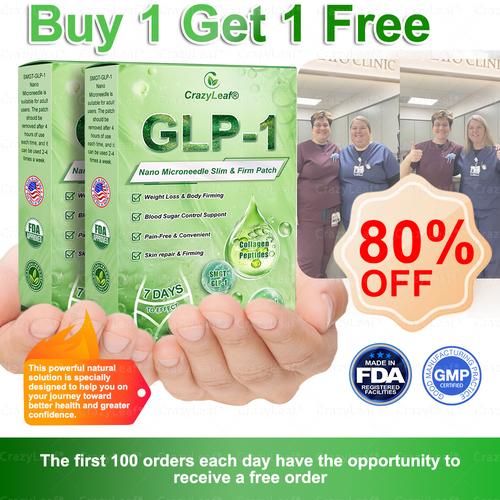 🎉 Congratulations! You've unlocked an exclusive offer for CrazyLeaf® SMGT-GLP-1 Nano Microneedle Patch! As a thank-you for your purchase, you’ll receive an extra 30% OFF today! 👉 Click now to claim your offer – limited time only!