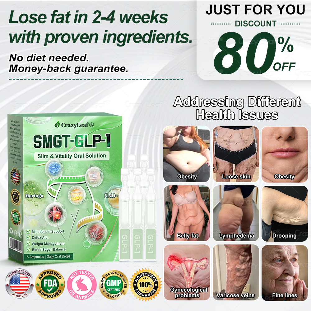 🎉 Congrats! You’ve unlocked an exclusive 𝐂𝒓𝓪𝙯𝙮𝐋𝑒𝑎𝐟® reward! 🎁 Enjoy an extra 30% OFF today on your 𝐂𝒓𝓪𝙯𝙮𝐋𝑒𝑎𝐟® SMGT-GLP-1 — our top daily wellness formula. ⏳ Limited-time offer — grab it before it’s gone! 👉 Tap to claim!